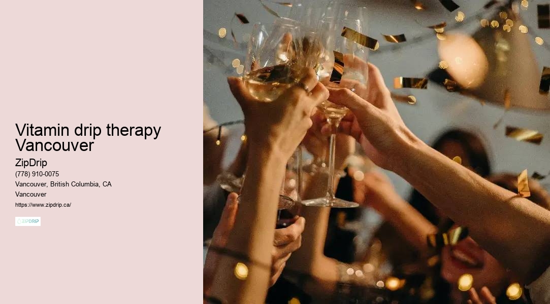 Mobile IV therapy for hangover recovery assistance Vancouver