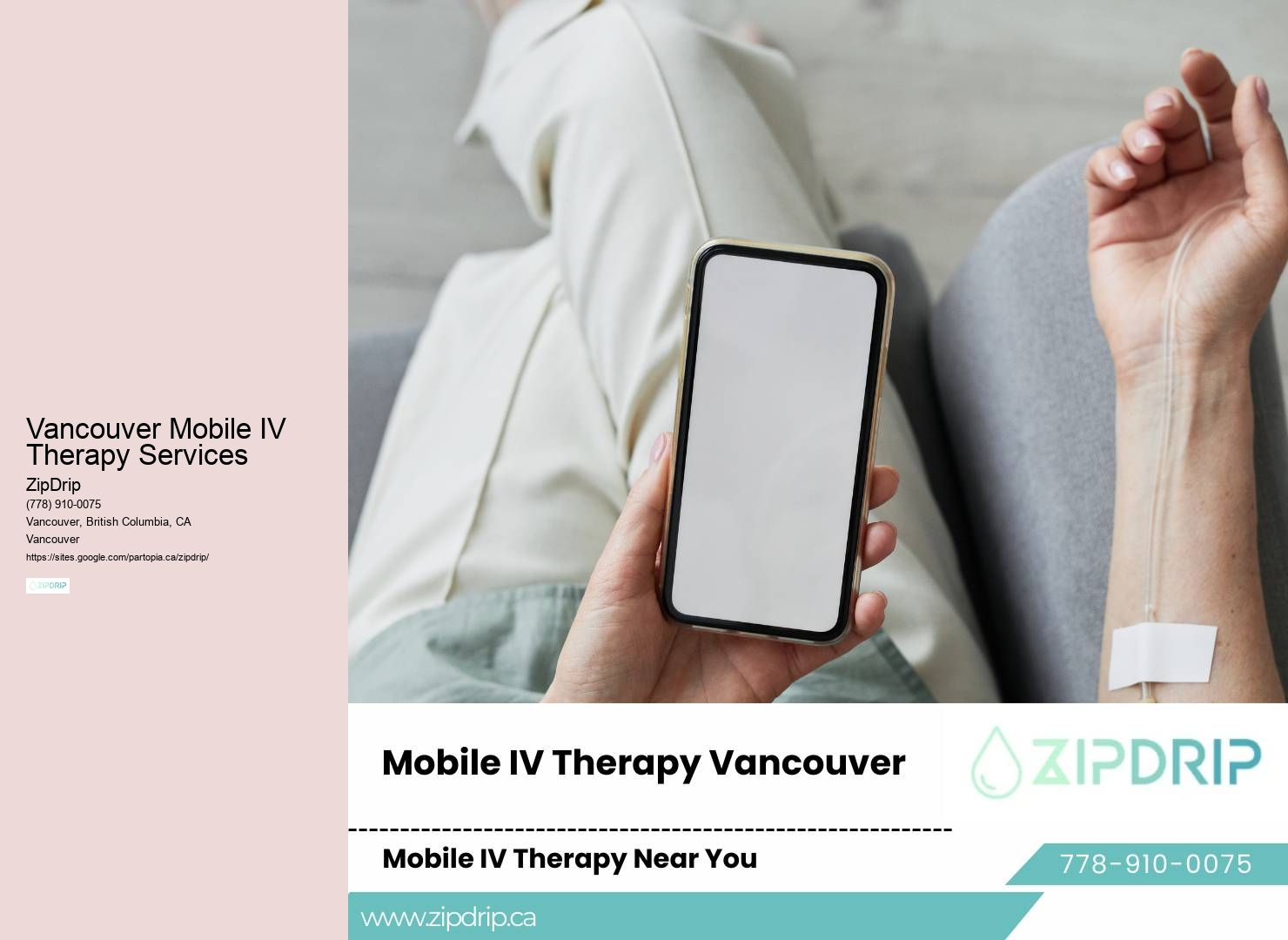 Vancouver Mobile IV Therapy Services