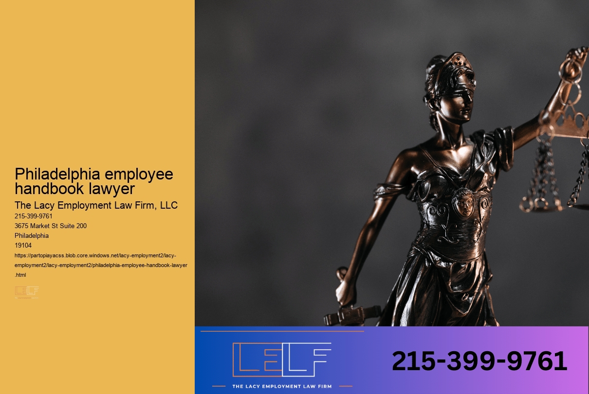 Philadelphia employee handbook lawyer