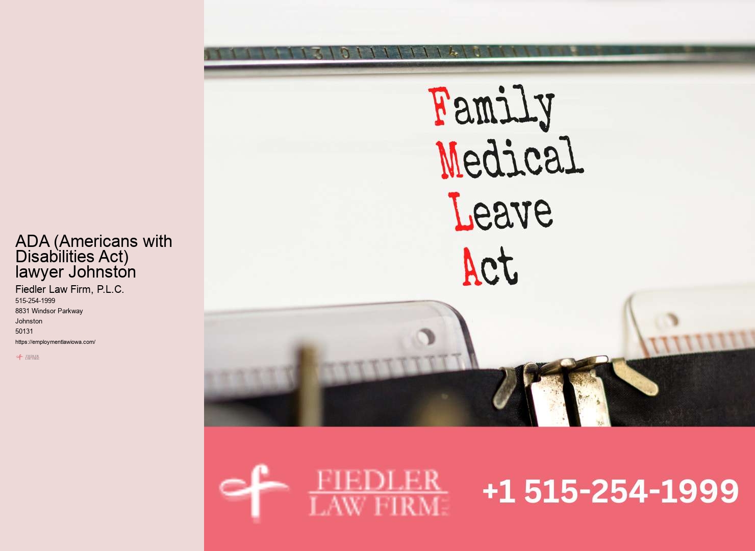 Johnston Employment Law Consultation Firm Advisory Support