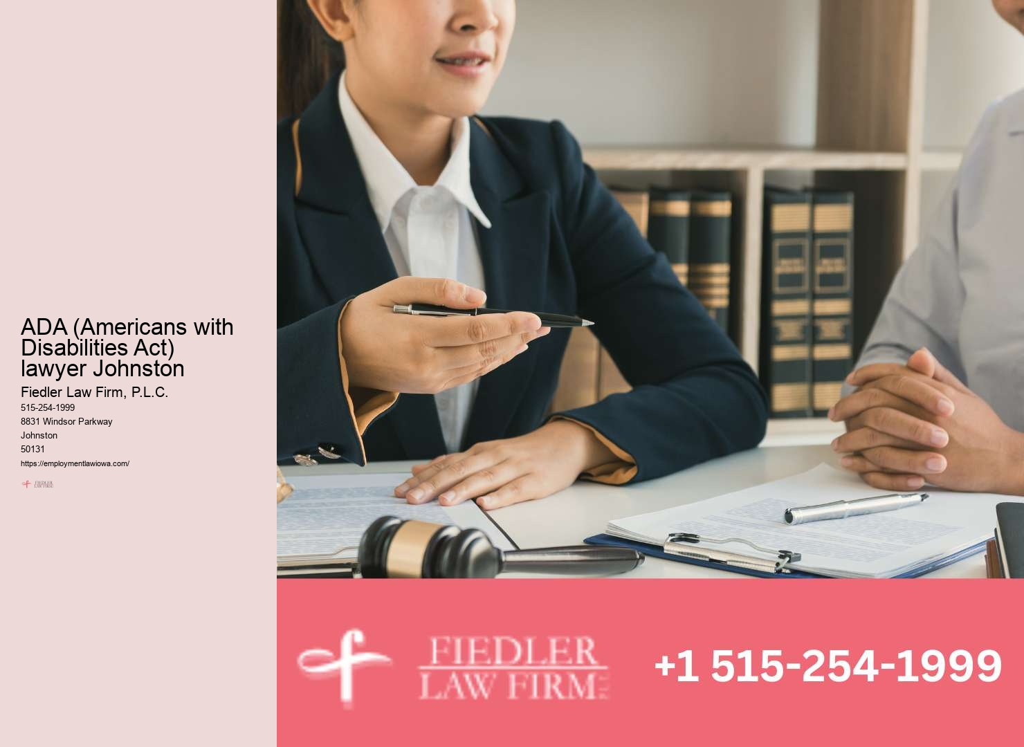 Expert Workplace Discrimination Lawyer Johnston