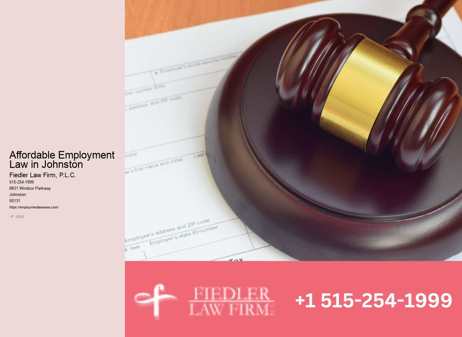 Johnston Employment Law Consultation Firm Support Solutions