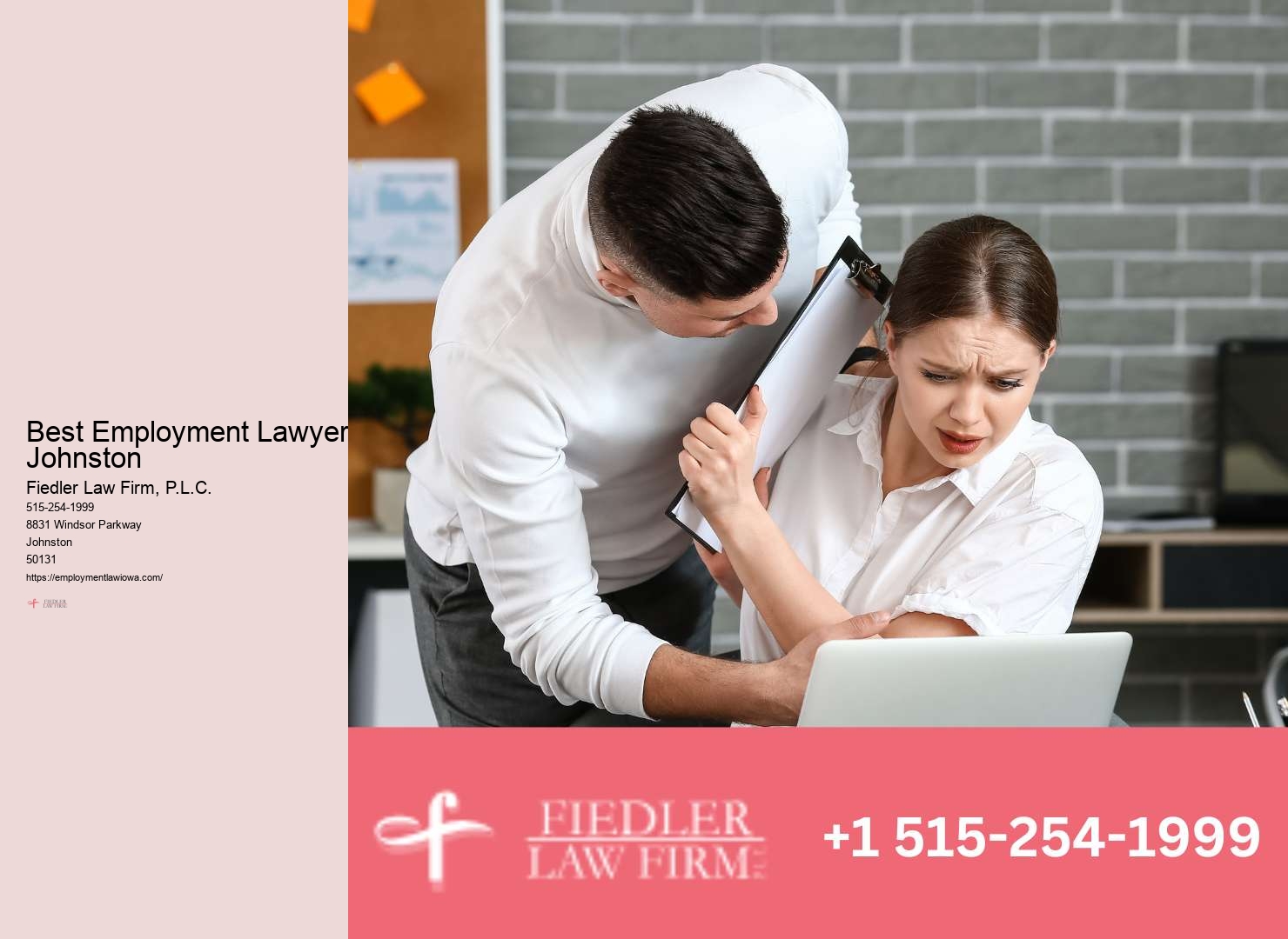 Employment Lawyer Johnston legal support services