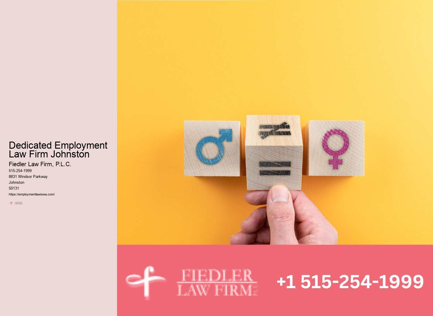 Employment Lawyer Johnston legal counsel
