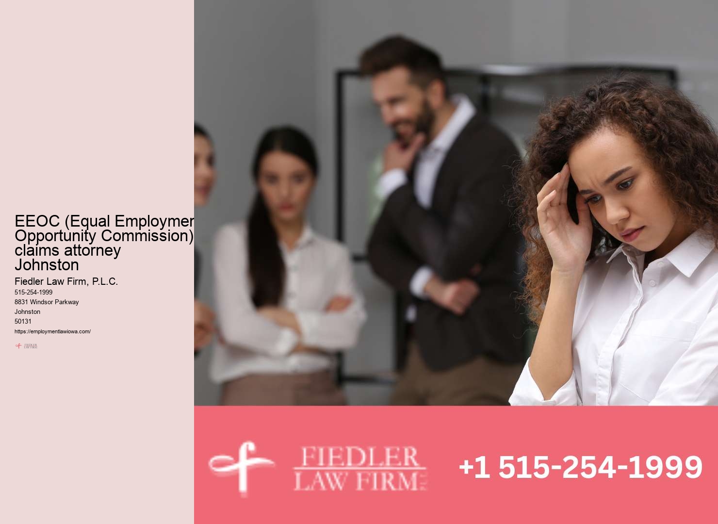 Employment Lawyer Johnston legal representation fees