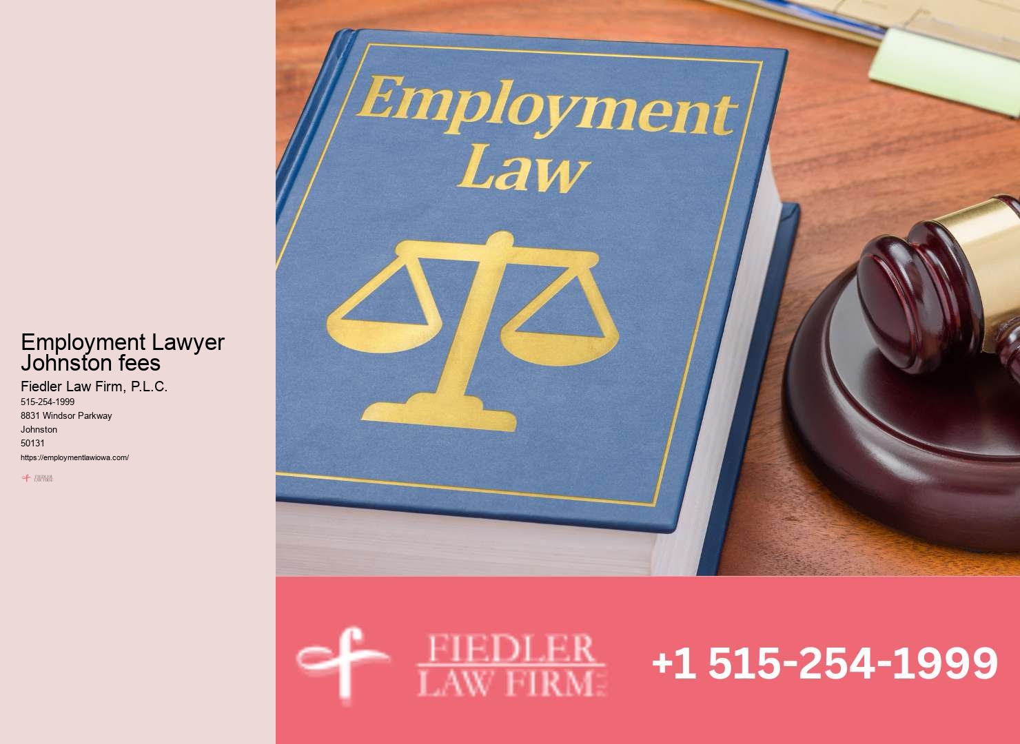 Employment Lawyer Johnston legal consultations