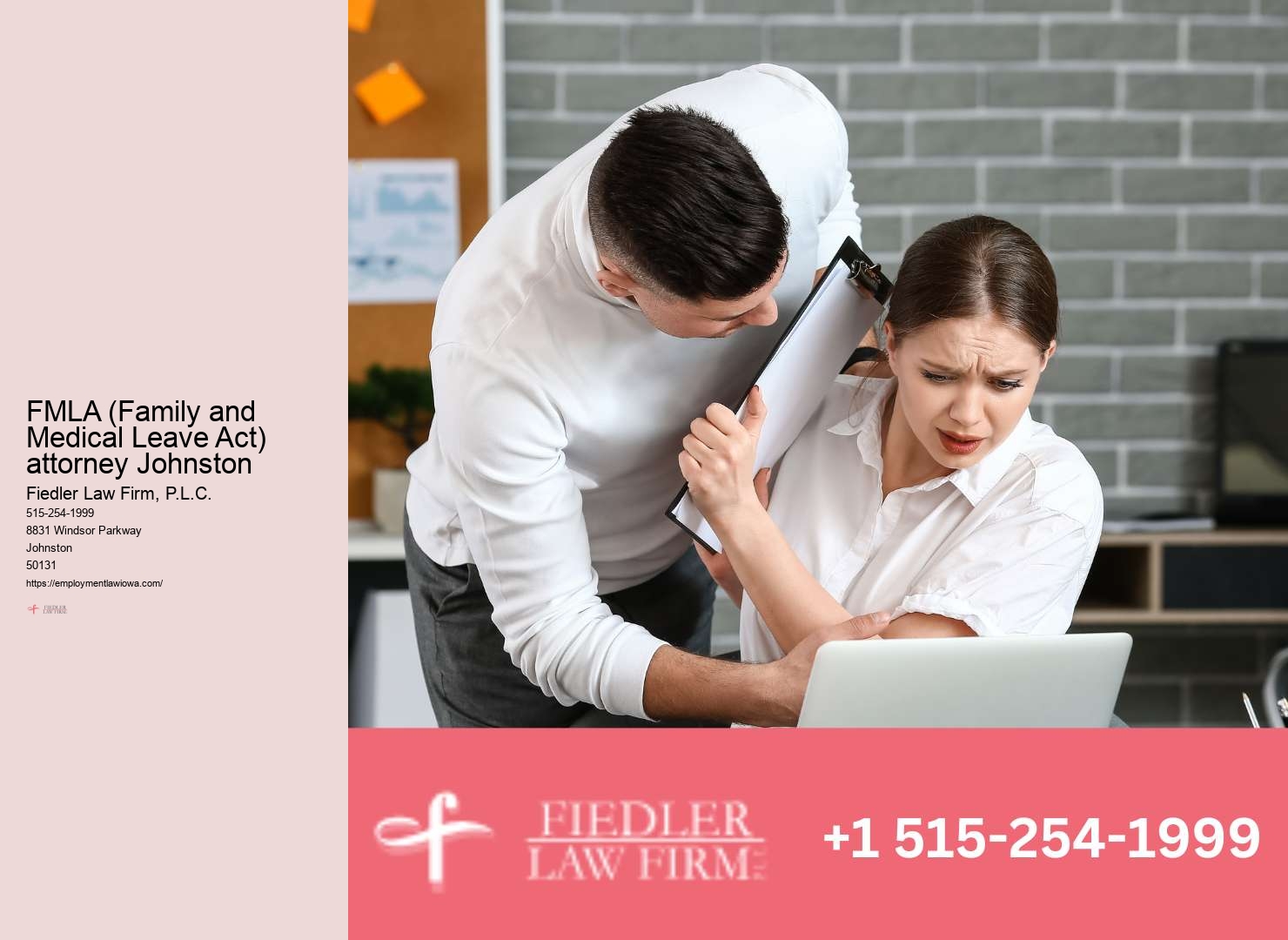Johnston Employment Law Consultation Firm Specialist Consultation