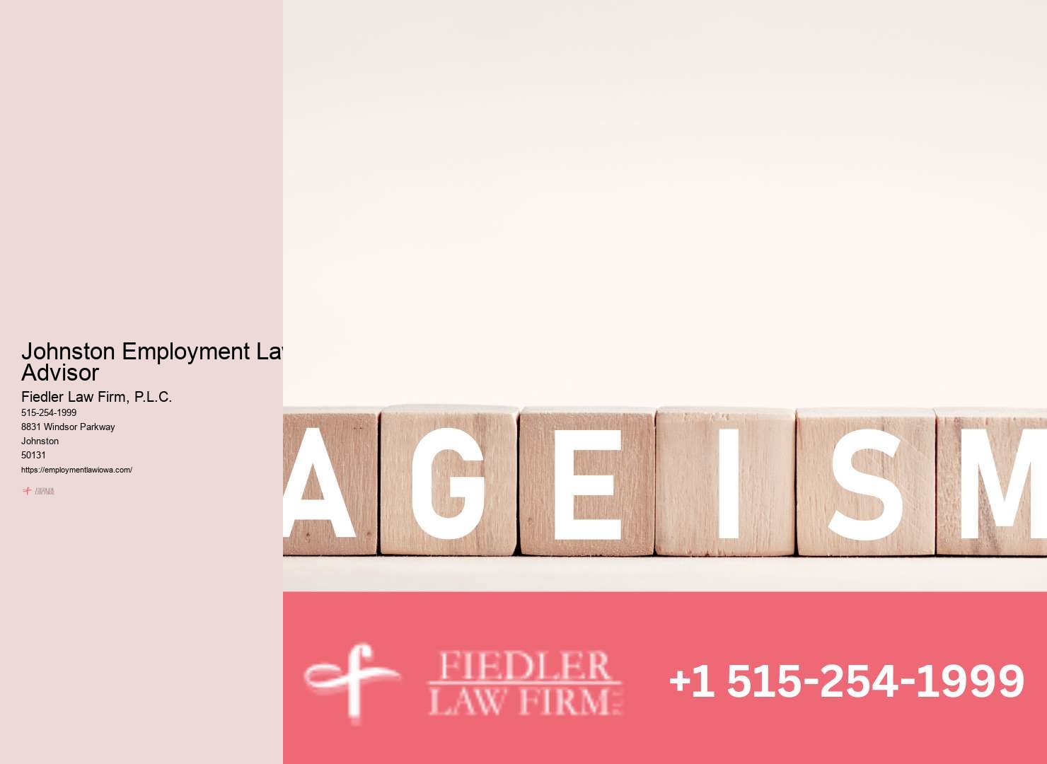 Johnston Employment Law Legal Assistance
