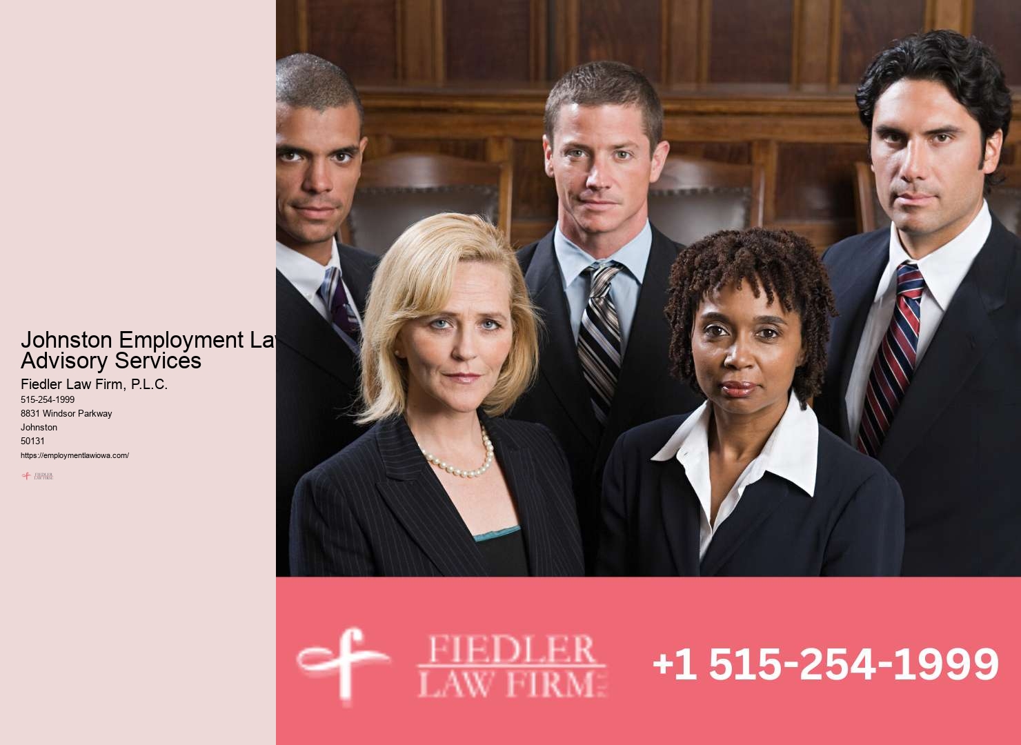 Johnston Employment Law Representation