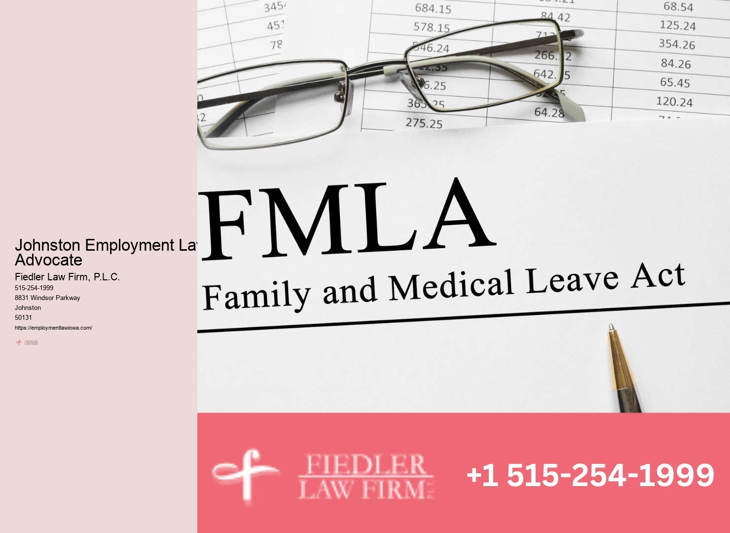 Premier Employment Lawyer Johnston
