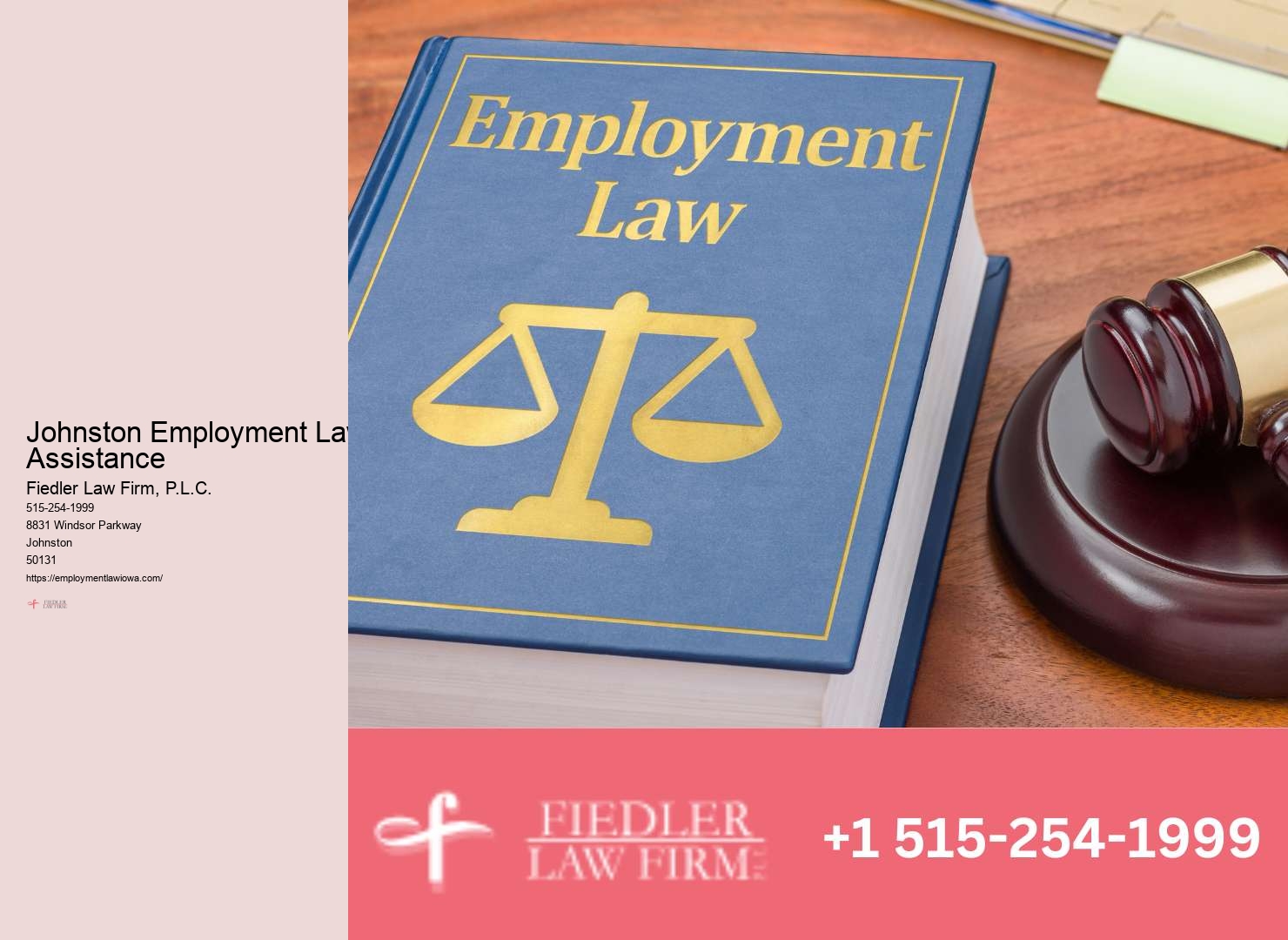 Trusted Employment Law Consultation Johnston