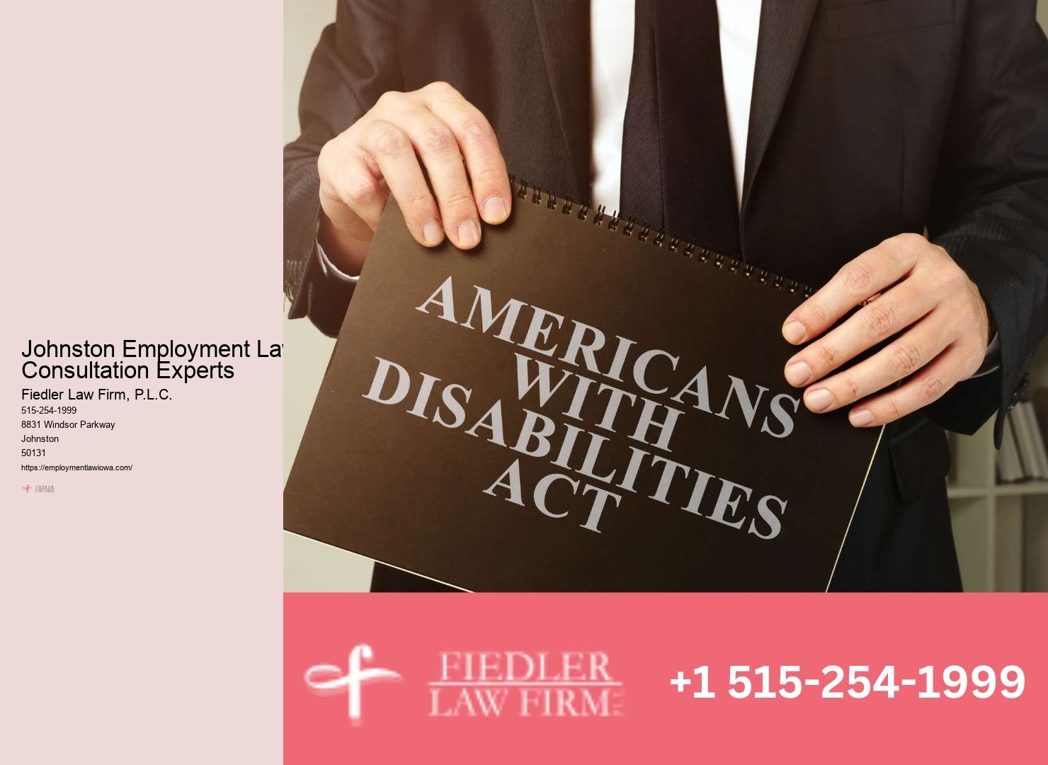Johnston Employment Law Firm Counsel
