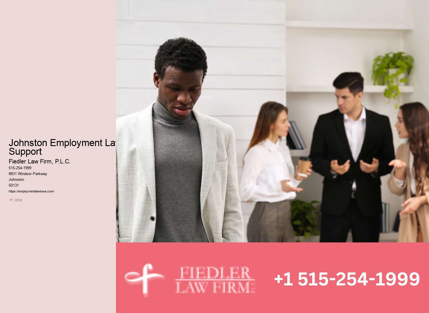 Johnston Employment Law Firm Support