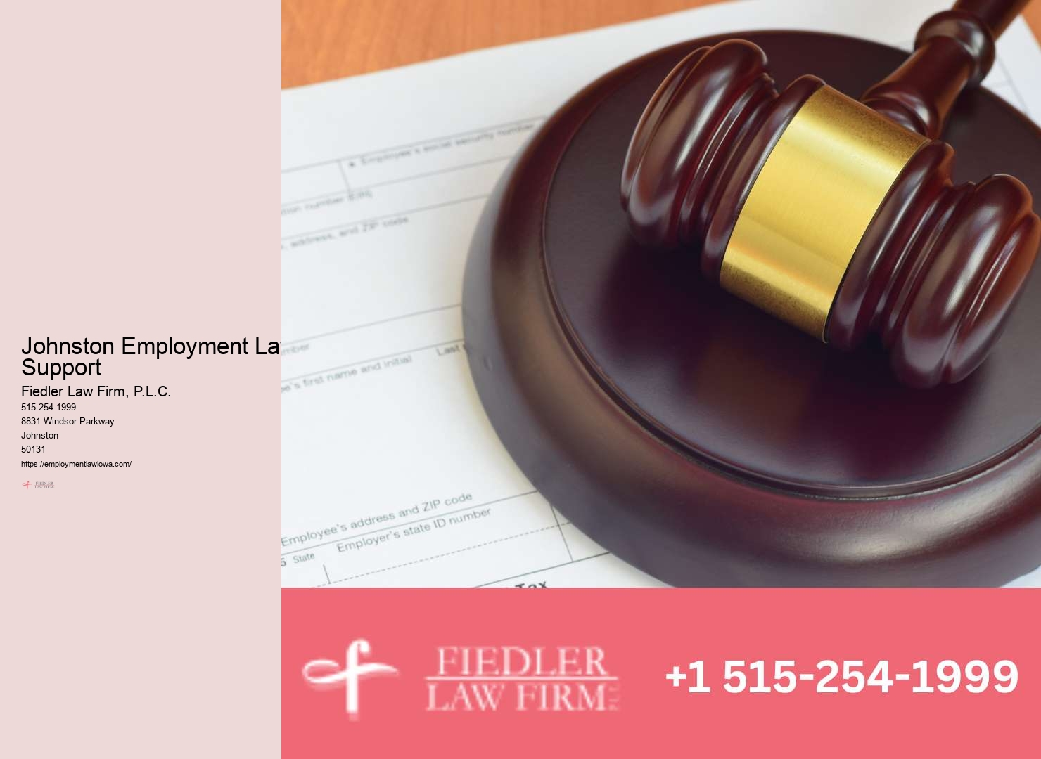 Dedicated Employment Attorney Johnston