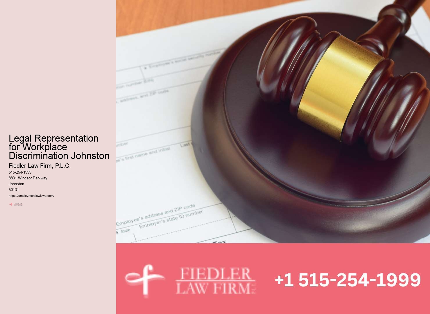 Employment Lawyer Johnston legal assistance