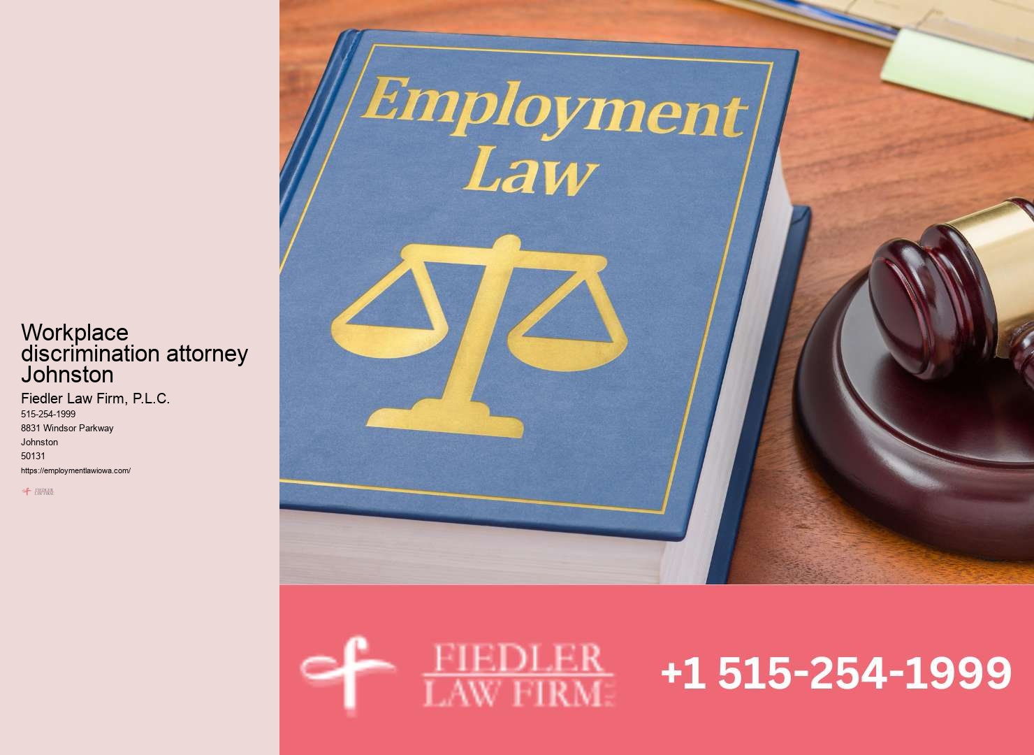 Johnston Employment Law Case Representation