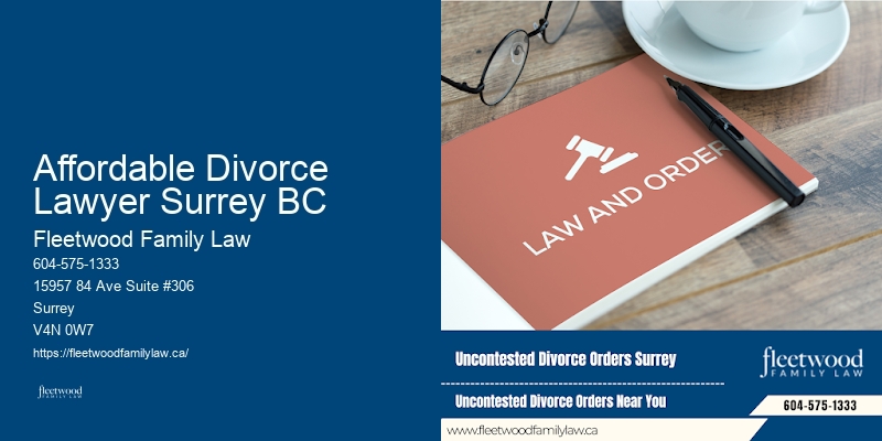 Parental Responsibility Legal Advice Affordable Divorce Lawyer Surrey BC BC
