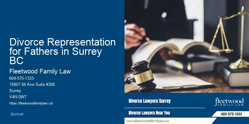 Divorce Representation for Fathers in Surrey BC family law mediation services