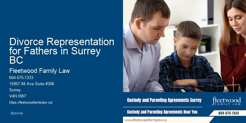 Divorce Representation for Fathers in Surrey BC BC Juvenile Law Lawyer