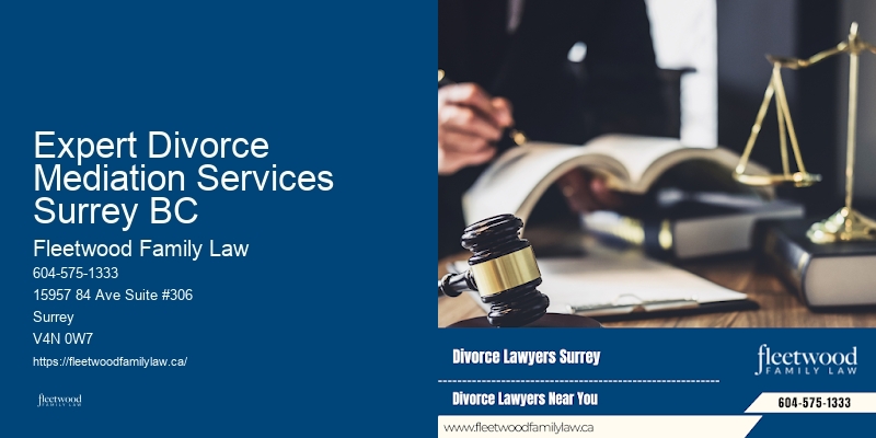 Expert Divorce Mediation Services Surrey BC BC Divorce Settlement Lawyer