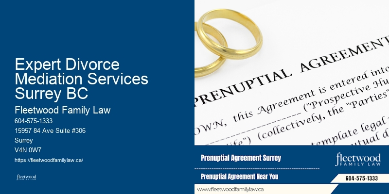 Expert Divorce Mediation Services Surrey BC BC family law protection services