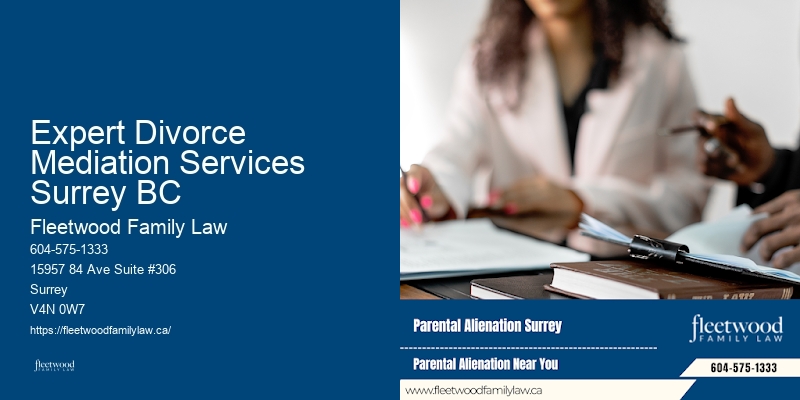 Family Law Guidance Services Expert Divorce Mediation Services Surrey BC BC