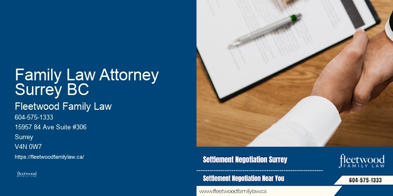 Family Law Attorney Surrey BC BC Divorce Settlement Lawyer