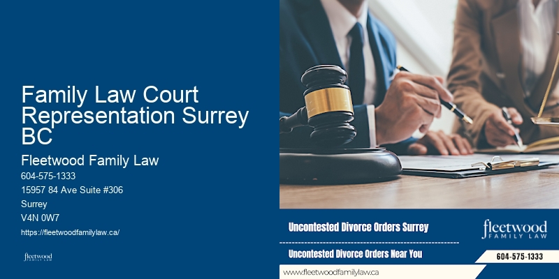 Family Law Consultation Family Law Court Representation Surrey BC BC