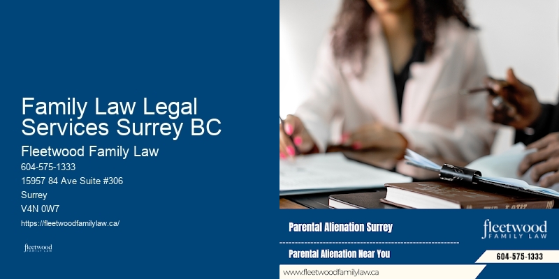 Experienced Divorce Lawyer Family Law Legal Services Surrey BC BC