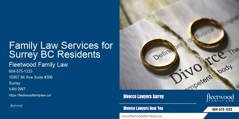 Family Law Services for Surrey BC Residents BC Collaborative Divorce Lawyer