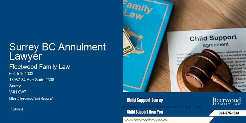 Family Law Assistance Surrey BC Annulment Lawyer BC
