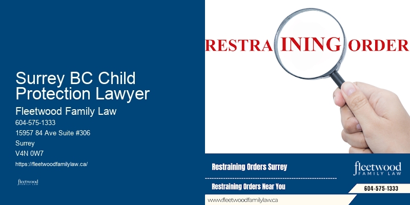 Surrey BC Child Protection Lawyer family spousal support legal services