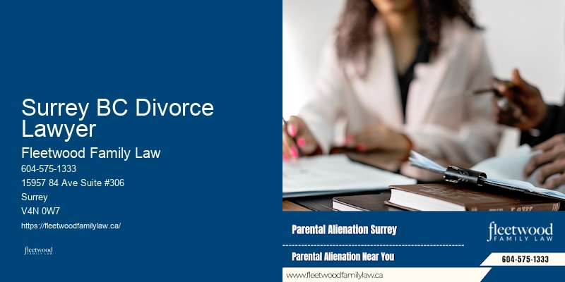 Parental Responsibility Legal Advice Surrey BC Divorce Lawyer BC