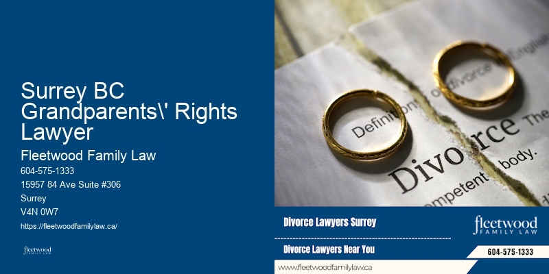 Family Law Mediation Surrey BC Grandparents' Rights Lawyer BC