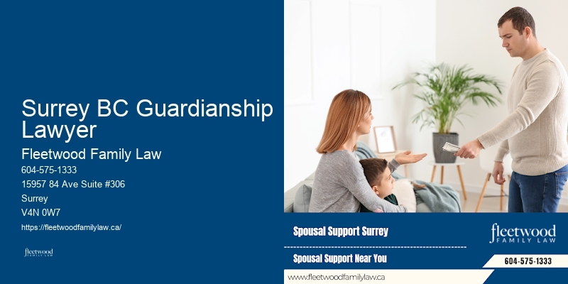 Alimony Negotiation Attorneys Surrey BC Guardianship Lawyer BC