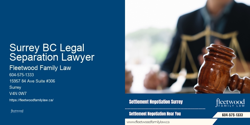 Consultation Services for Family Law Surrey BC Legal Separation Lawyer BC