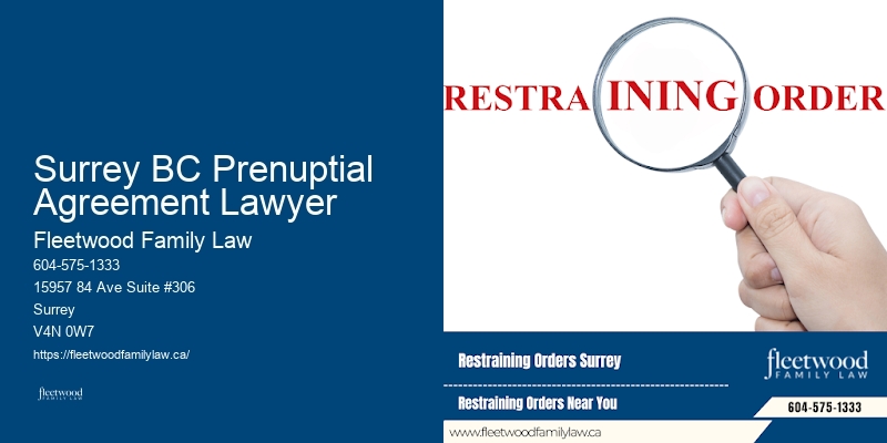 Leading child custody lawyers Surrey BC Prenuptial Agreement Lawyer