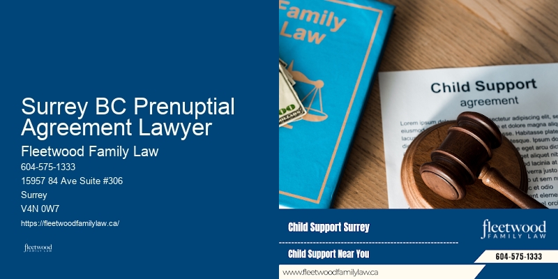 Surrey BC Prenuptial Agreement Lawyer BC Family Legal Advice