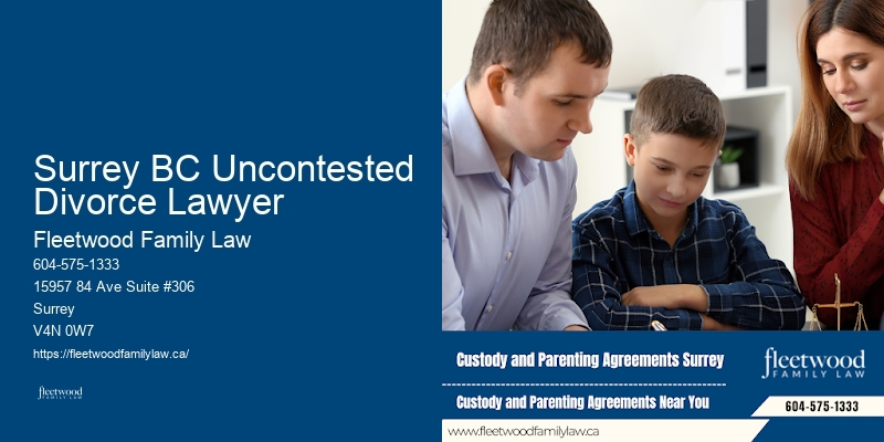 Surrey BC Uncontested Divorce Lawyer BC experienced family lawyers