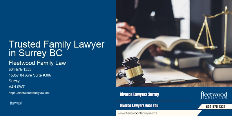 Family law and child advocacy Trusted Family Lawyer in Surrey BC BC