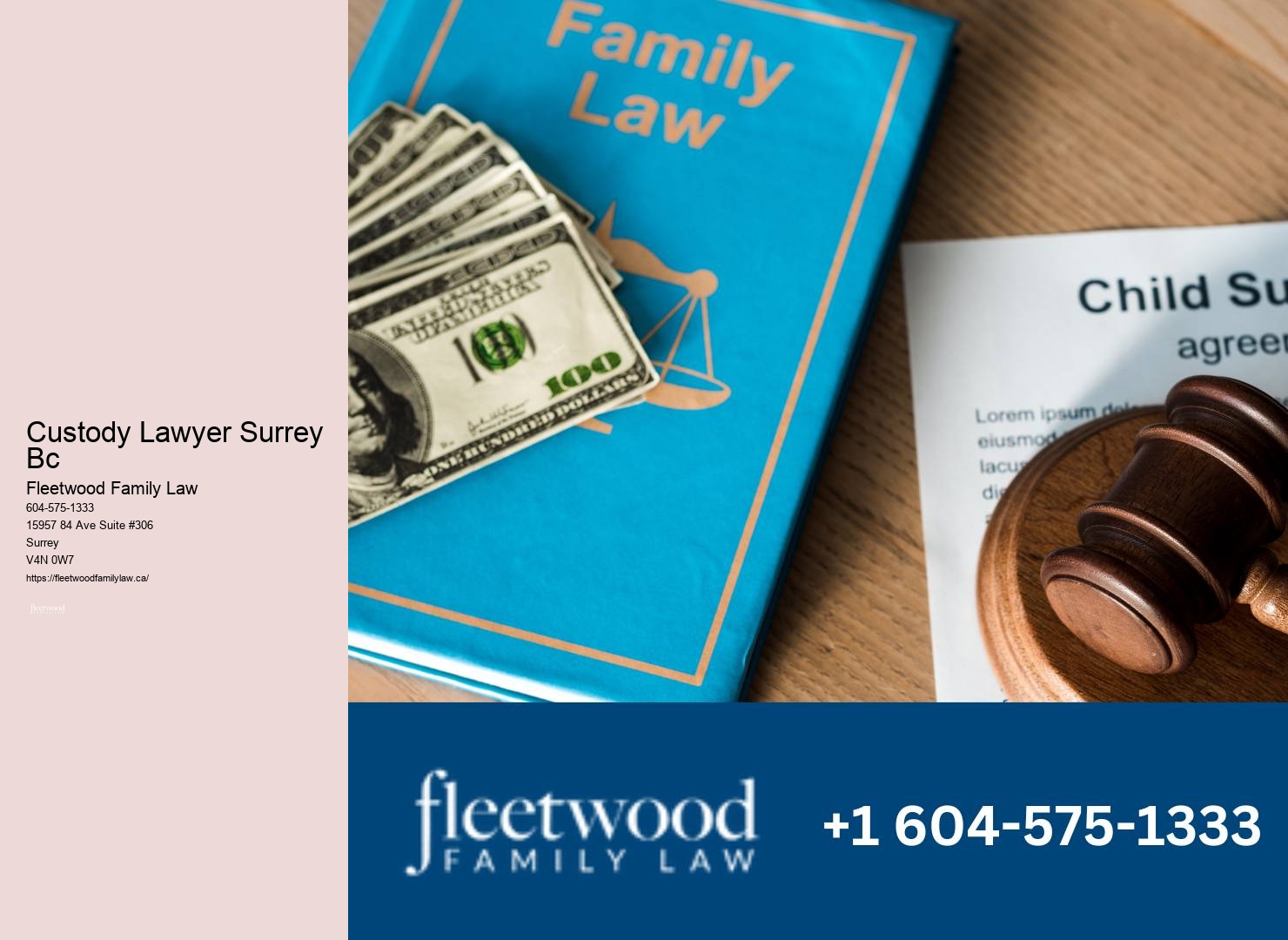 Family lawyer Surrey legal responsibilities