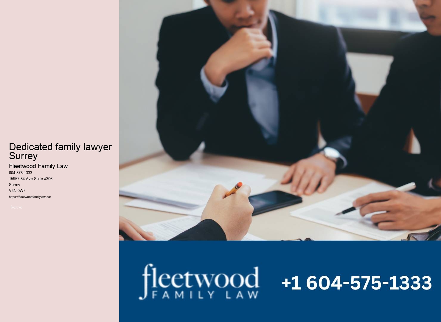 Trusted family lawyer support in Surrey