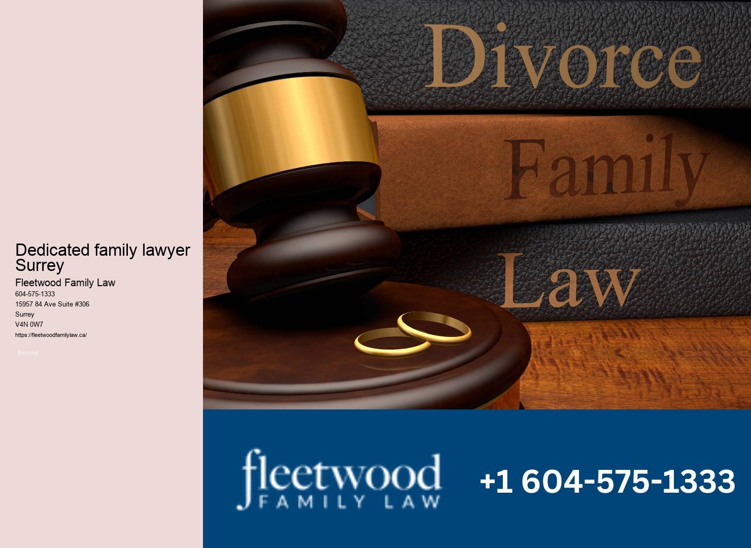 Competitive family lawyer rates