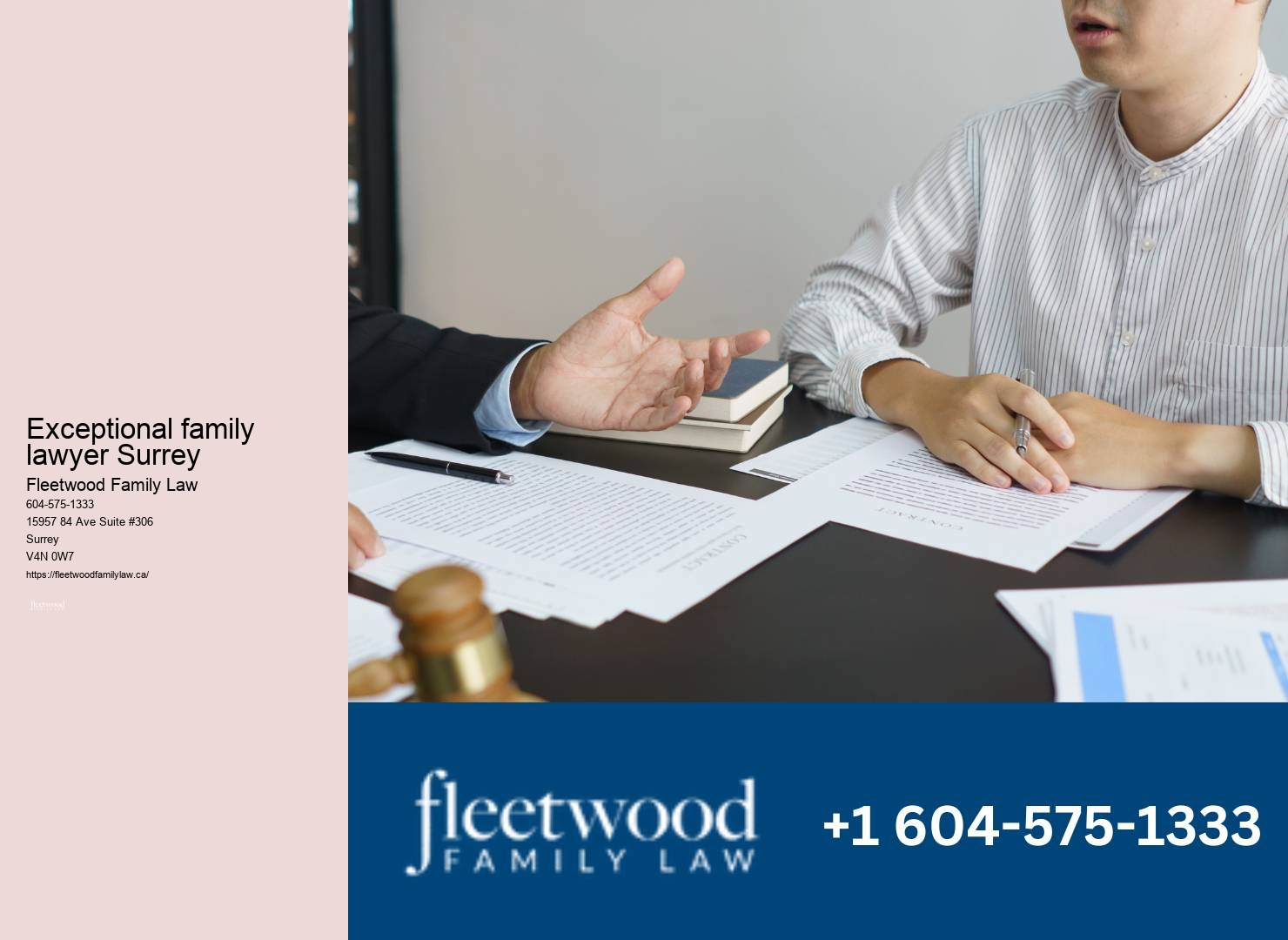 Surrey's best family lawyer consultations