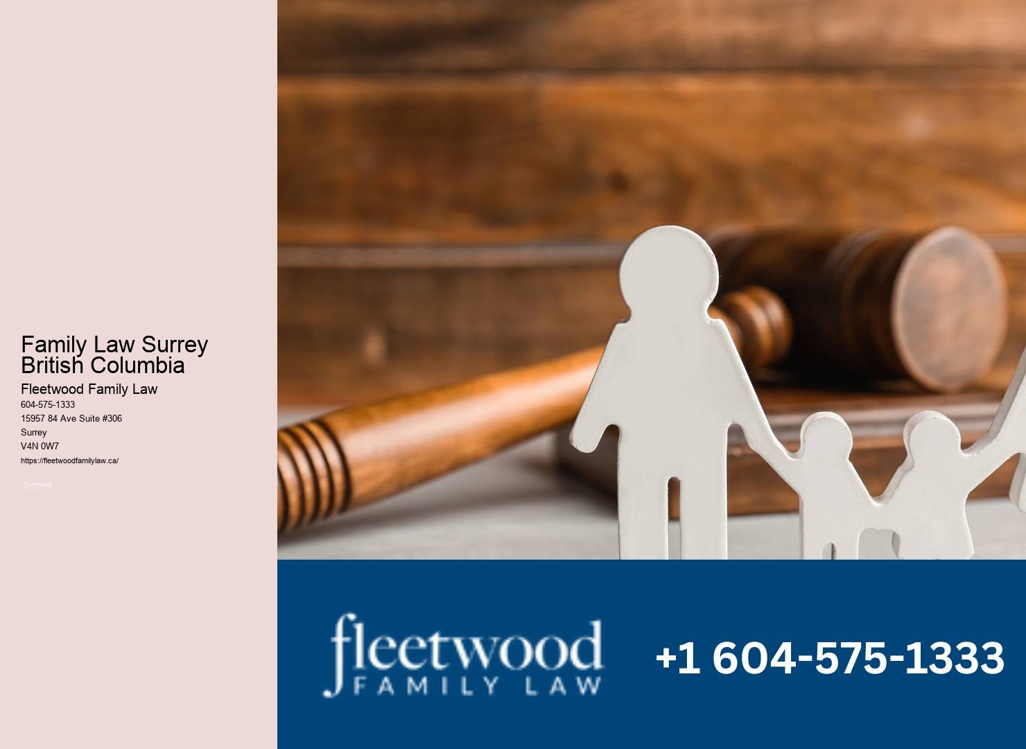 Surrey family lawyer for legal representation