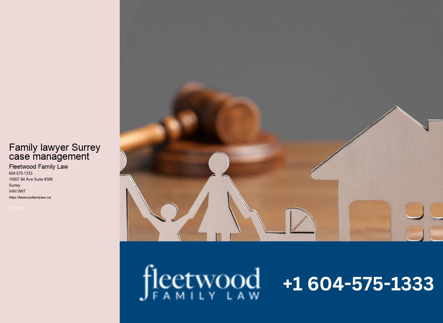 Family lawyer Surrey case management