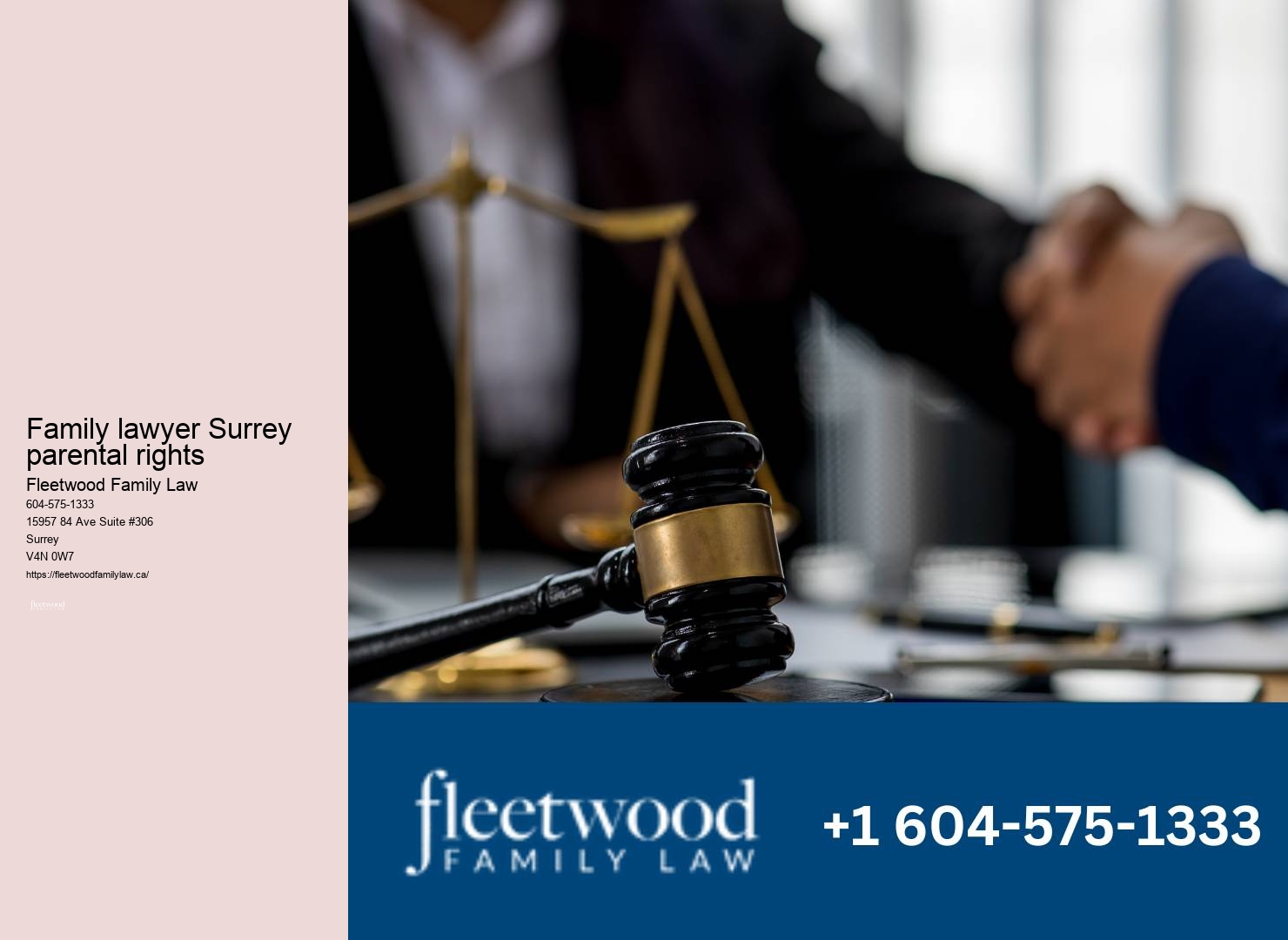 Surrey's top family lawyer for empathetic representation