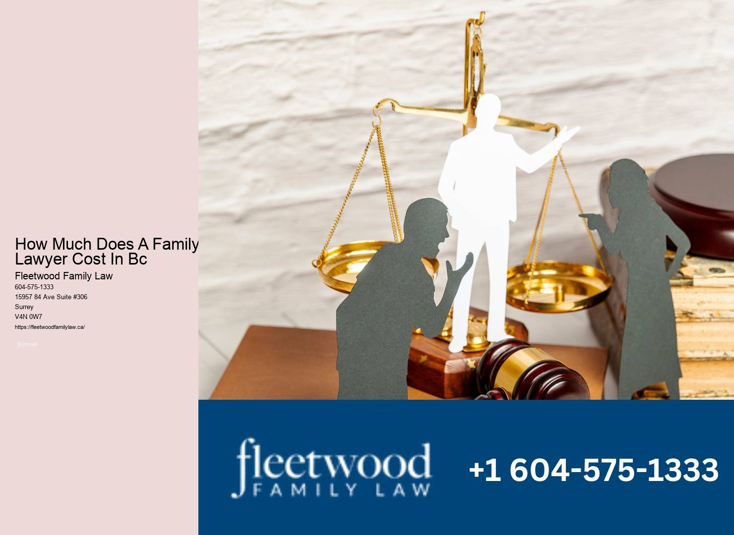 Family lawyer Surrey counseling