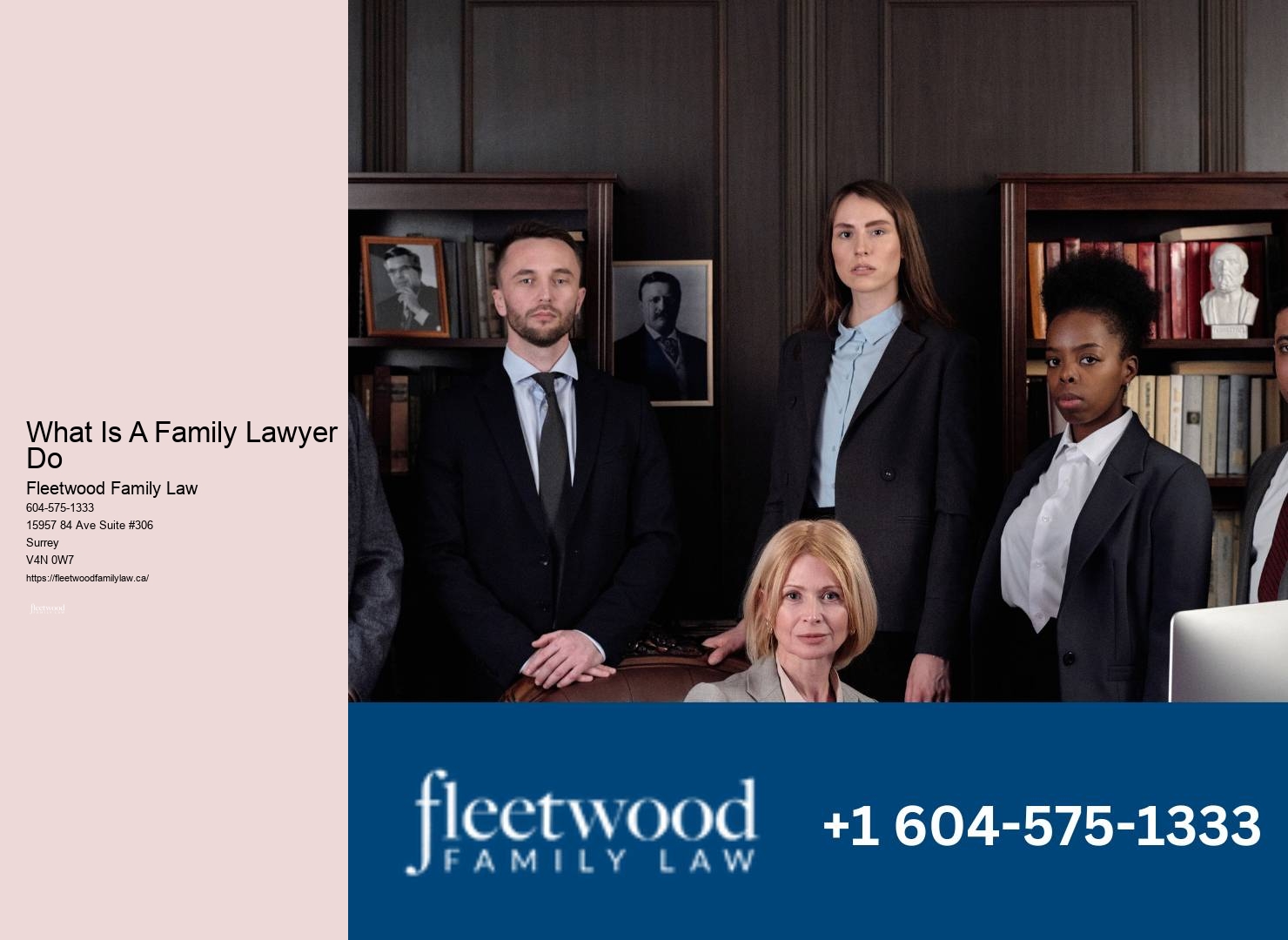 Family Lawyer South Surrey