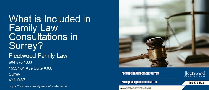 What is Included in Family Law Consultations in Surrey?